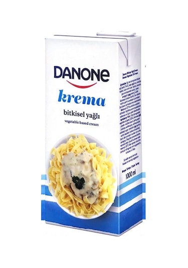 Danone Bitkisel Yağlı Krema 1 L