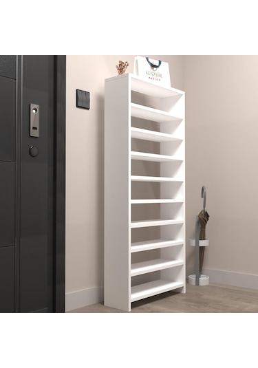 Kenzlife Ayakkabılık Mısri Mat Beyaz Suntalam 140 060 20 Yirmiyedi Çift Ayakkabı Kapasitesi Arkalıksız Beyaz Kenzlife Ayakkabılık Mısri Mat Beyaz Suntalam 140 060 20 Yirmiyedi Çift Ayakkabı Kapasitesi Arkalıksız Beyaz