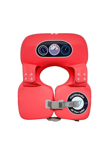 Mambobaby Araba Şekilli Bebek Yüzme Şamandırası Şişme Mt3129r Kırmızı