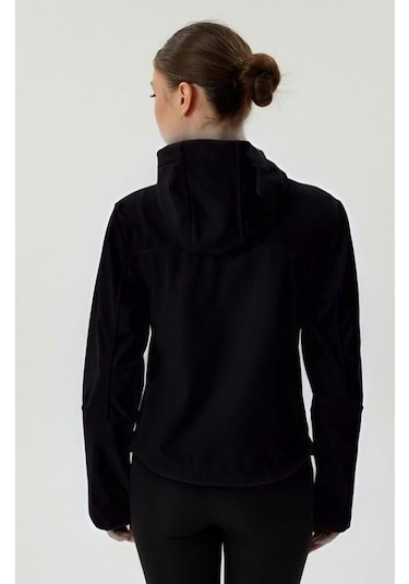 Exuma Kadın Softshell Mont-2421192 Siyah