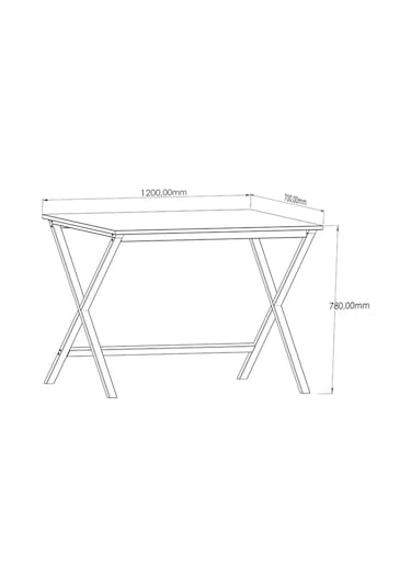 Elıte Çalışma Masası Oyuncu Masası 120x70