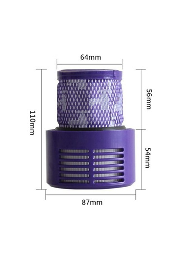 Sointeresting  V10 Cyclone Serisi, V10, V10 Animal, V10 Absolute, V10 Total Clean, Sv12 İçin 3'lü Yedek Filtre Paketi