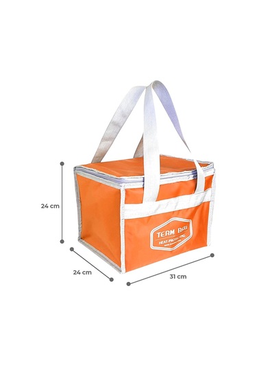 Termbag Katlanabilir 20 Litre Buzluk Termal Termos Çanta Turuncu