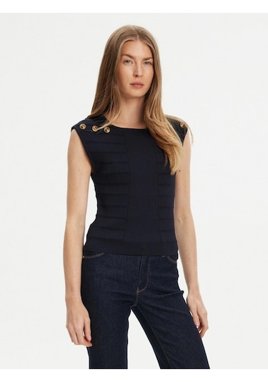 Guess Emmie Kadın Lacivert Triko W5yr10z0130-g7v2 Lacivert