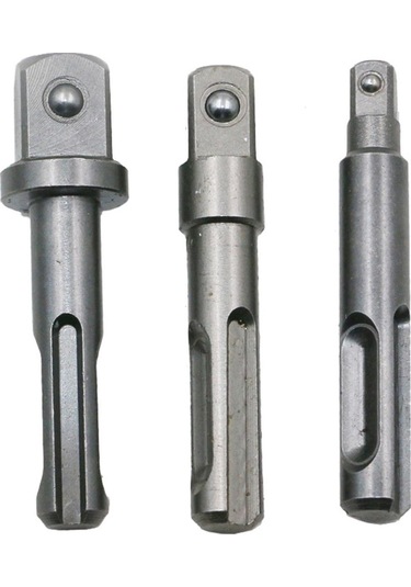 Tangshopping Adet/takım Sds Boru Anahtarı Matkap Somun Somun Sürücü Adaptörü 3/8 1/4 1/2 ''shank Darbeli Matkap Çekiç Adaptörü Ools