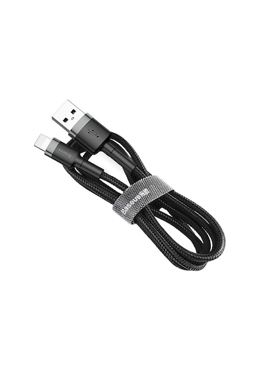 Baseus Cafule 2.4A İphone Uyumlu Lightning Hızlı Şarj Kablosu 1 Metre