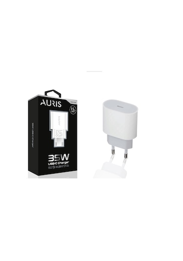 Auris ARS-CH38 35W Usb-C15.nesil IPhone Uyumlu Hızlı Şarj Aleti Adaptörü