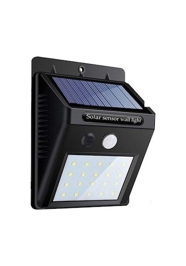 River World 20 Ledli Güneş Enerjili Hareket Sensörlü Bahçe Lambası