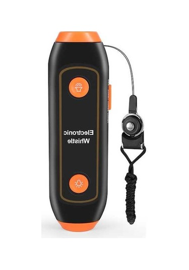 Wondernest Turuncu Sos Lambası Kamp Işığı Hakem Feneri Fener Emniyet Elektronik El Eğitmen Düdük Düdüğü Acil Durum Sinyali - Pd Altın