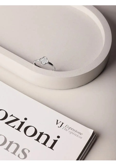 Marıola 925 Ayar Gümüş Düğün Yüzüğü 152149018 Gri