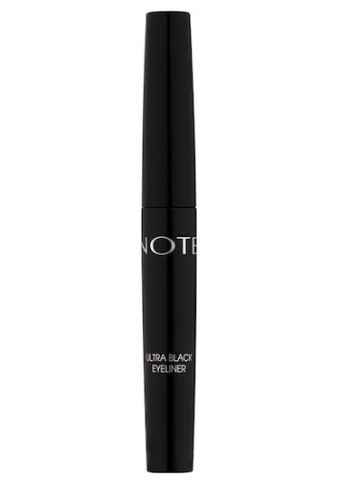 Note Cosmetique Ultra Black Eyeliner Kıl Fırça Uçlu - Siyah