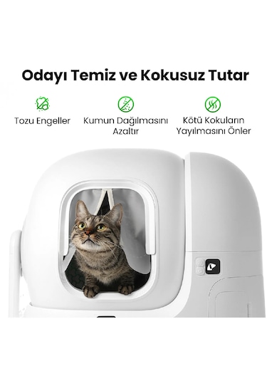 Petkit Manyetik Toz Geçirmez Perde Max, Max 2 Ve Max Pro Uyumlu