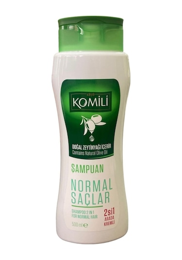 Komili 2si1 Arada Normal Saçlar İçin Kremli Şampuan 500 ML