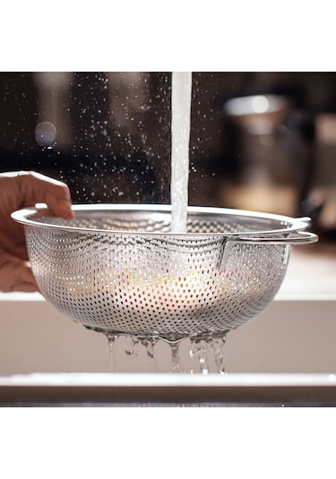 Nehir Paslanmaz Çelik 20 Cm Süzgeç