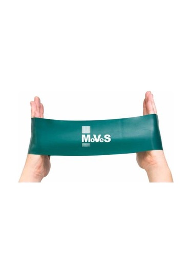 Moves Band Yeşil 30 x 7.5 Cm Loop Band Egzersiz Pilates Bandı Yeşil