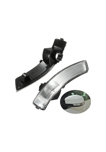 Ford Focus Uyumlu Ayna Sinyali Beyaz Zemin Sağ-sol 2 Adet 2008-2018