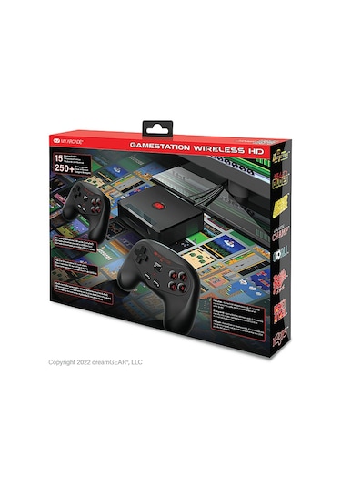 Myarcade Gamestation Dataeast Jaleco Retro Konsol Siyah