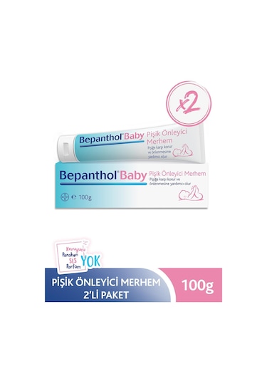 Bepanthol Baby Pişik Önleyici Merhem 2x100 G