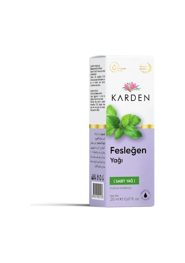 Karden Fesleğen Yağı 20 ML
