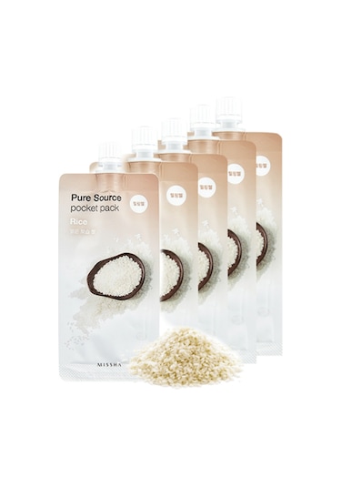 Missha Ölü Derileri Arındıran Aydınlatıcı Pirinç Peeling Set 10 ML x 5