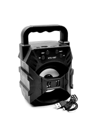 KTX-1057 Işıklı Ses Bombası Bluetooth Hoparlör