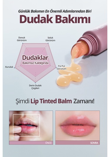 Dermatory Hyaluron Peptide Lip Tinted Balm Spf20