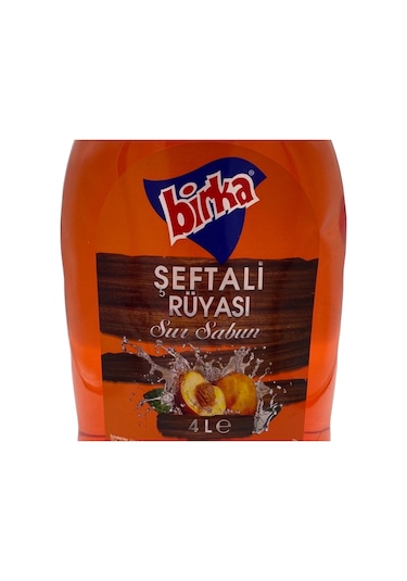Birka Şeftali Sıvı El Sabunu 4 L x 4