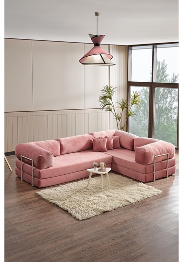 Legom Lucas Aktivite Koltuğu Yatak Olabilen Çok Amaçlı Kanepe L Koltuk Pudra Pudra