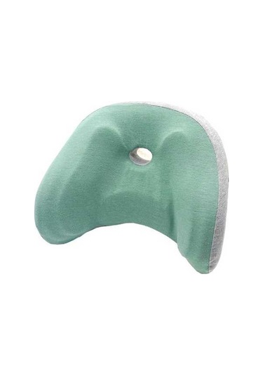 Wondernest Çocuk Araba Kafa Yastığı, U Tipi Bellek Pamuk Boyun Yastık, Seyahat Uyku İçin, Ayarlanabilir, Matcha Yeşili