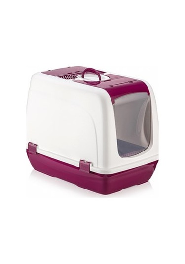 Kediler İçin Büyük Kapalı Tuvalet