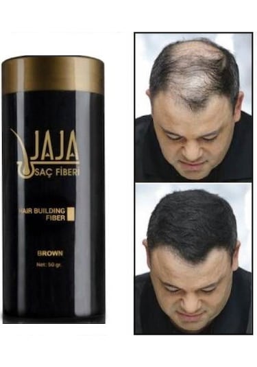Jaja Fibers Saç Dolgunlaştırıcı Topik 50 Gr Saç Kapatıcı Siyah