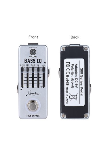 Rowin Bas Gitar Ekolayzer Efekt Pedalı 5-band Eq Alüminyum I2563