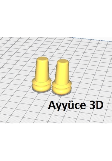 Ayyüce 3d, Renault Clio 5 Bagaj Pandizot Ayağı Pimi, 2x, Siyah