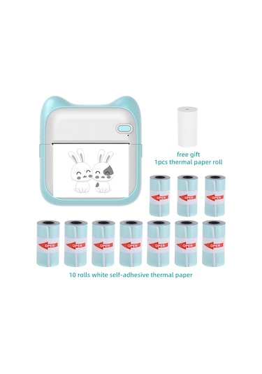 Os6522bl-4 Mini Taşınabilir Termal Baskı Fotoğraf Yazıcısı