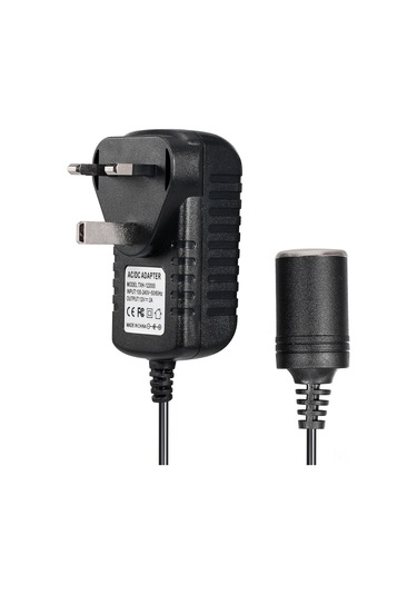 Shineyee 12v Dc Araç Adaptörü, 24w Güç, 100-240v Giriş, İngiliz Standardı, Sinek Likit Prizi Dönüştürücü