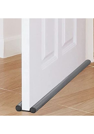 4 Adet Gri Çift Taraflı Kapı Altı Rüzgar Soğuk Ve Haşere Önleyici
