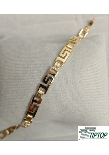 Gold Renk Çelik Bileklik Gold