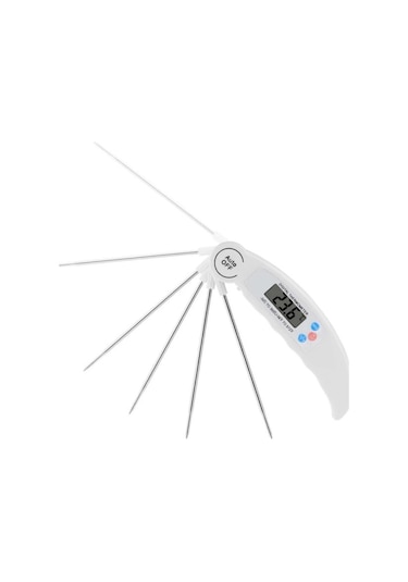 Katlanabilir Daldırma Sıvı Dijital Gıda Termometre