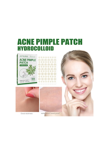 Youtek 144 Adet Sivilce Yama Bandı - Hidrokolloid, Çay Ağacı Yağlı, Beyaz Nokta Ve İltihaplı Sivilceler İçin