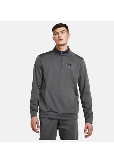 Ua Armour Fleece 1/4 Zip Erkek Sweatshırt 1373358 1373358 025 025