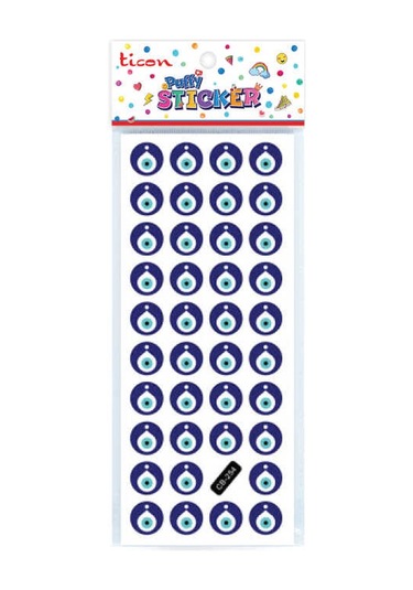 Ticon Puffy Sticker Nazar-küçük