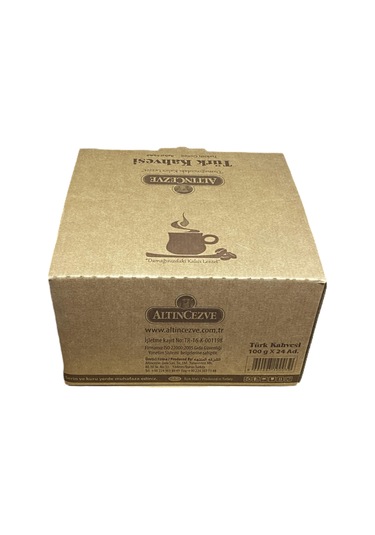Altıncezve Türk Kahvesi 100 G X 24 Adet Öğütülmüş
