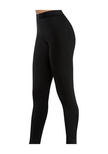 Kadın Siyah Termal Tayt Renkli
