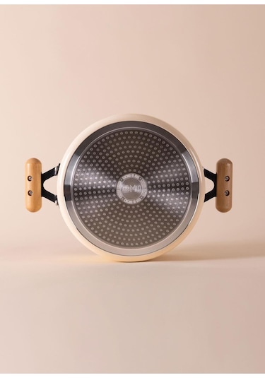The Mia Cucina Di Mia Derin Tencere 22 Cm Cdm0004 Beyaz