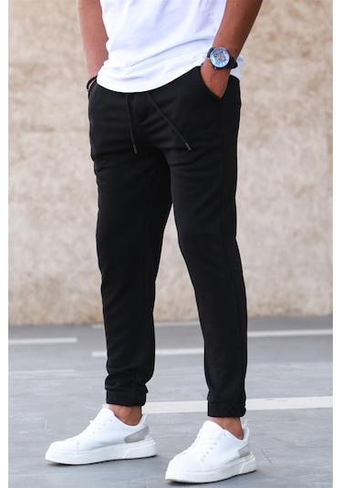 Madmext Siyah Basic Eşofman 5424 Siyah