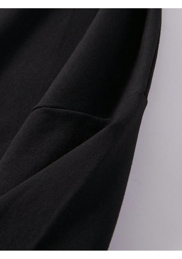 Coko Serisi Floral & Slogan Graphic Drawstring Hoodie