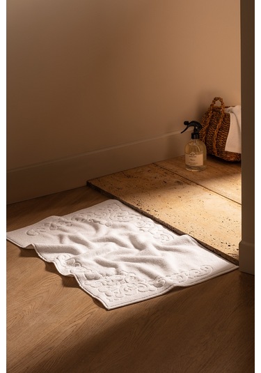 Orlena %100 Pamuk Ayak Havlusu - Antrasit - 50x70 Cm Hvlu0000000222 Gri