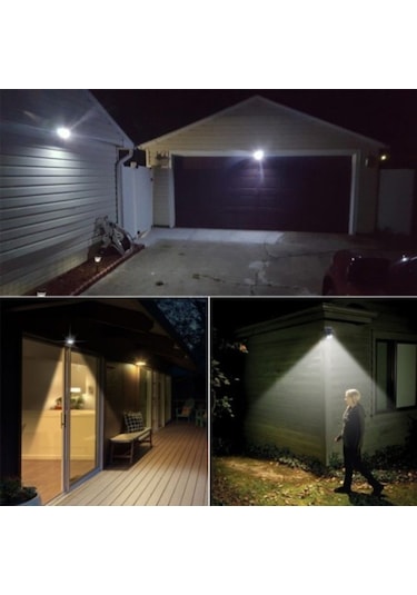 30 Ledli Sensörlü Bahçe Solar Lambası Dış Mekan Lamba Diğer