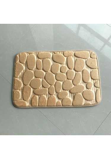 Suntek Banyo Balkon Çamaşır Odası Dekoru Için Kapı Mat Açık Kahverengi