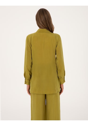 Pierre Cardin Kadın Yeşil Gömlek Desenli 50313652-vr257 Yeşil Pierre Cardin Kadın Yeşil Gömlek Desenli 50313652-vr257 Yeşil